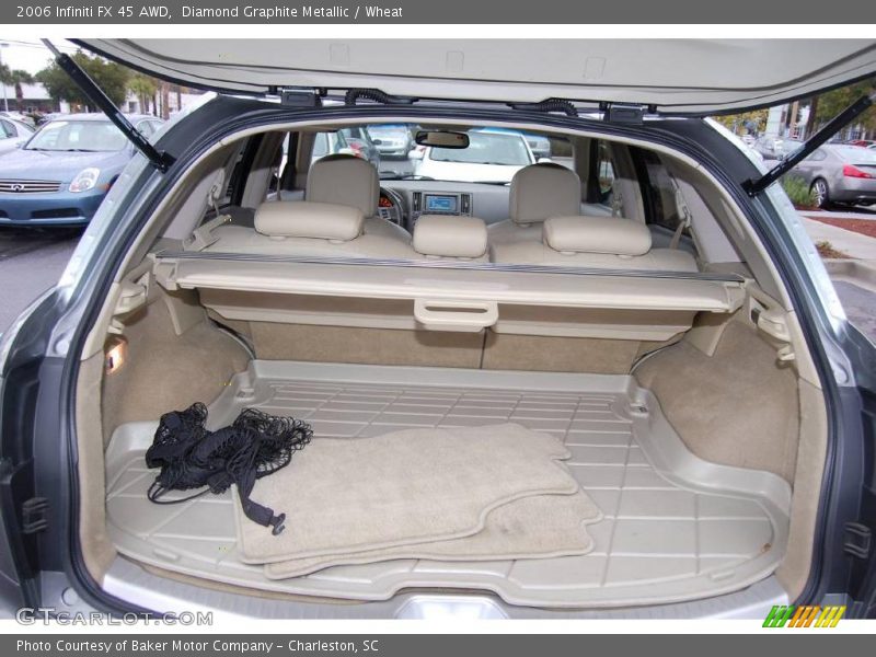 Diamond Graphite Metallic / Wheat 2006 Infiniti FX 45 AWD