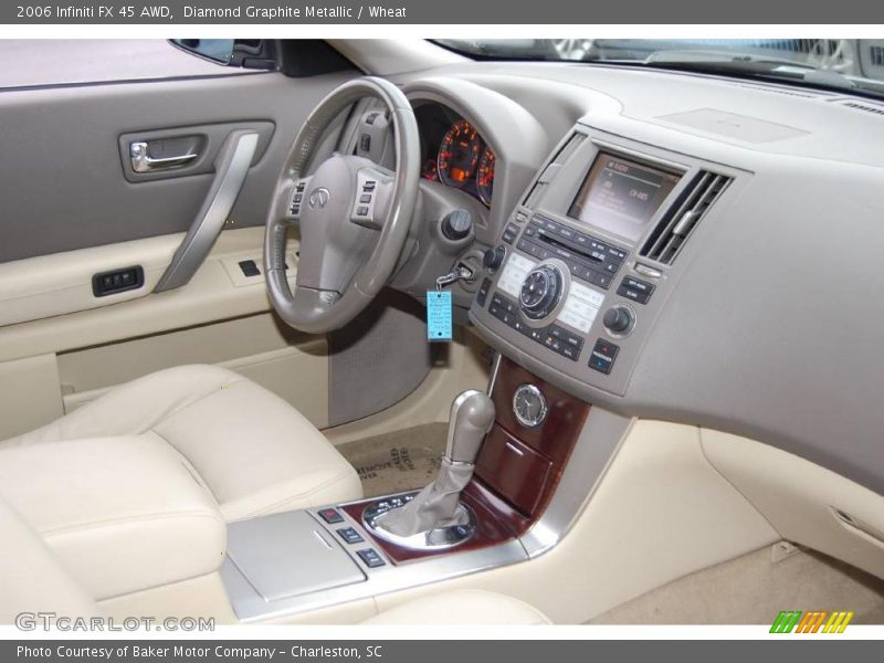 Diamond Graphite Metallic / Wheat 2006 Infiniti FX 45 AWD