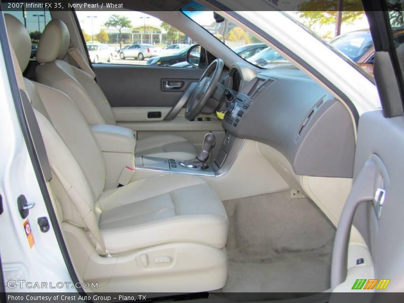 Ivory Pearl / Wheat 2007 Infiniti FX 35