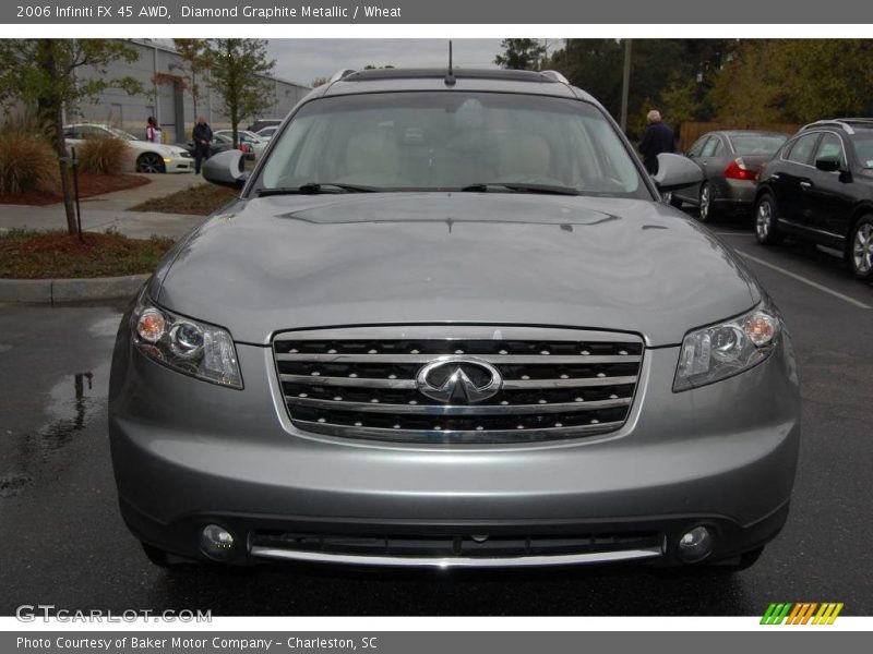 Diamond Graphite Metallic / Wheat 2006 Infiniti FX 45 AWD