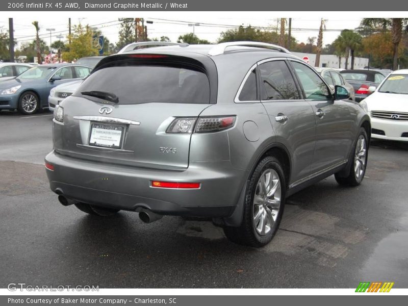 Diamond Graphite Metallic / Wheat 2006 Infiniti FX 45 AWD
