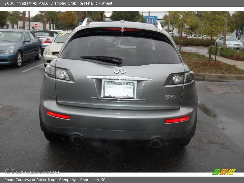 Diamond Graphite Metallic / Wheat 2006 Infiniti FX 45 AWD