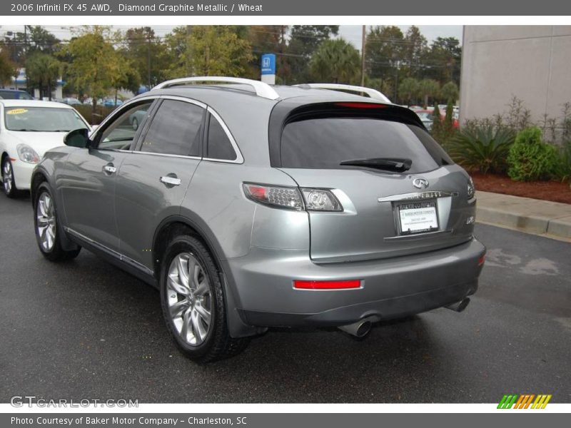 Diamond Graphite Metallic / Wheat 2006 Infiniti FX 45 AWD