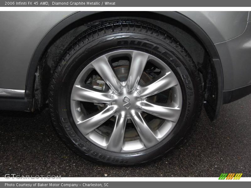 Diamond Graphite Metallic / Wheat 2006 Infiniti FX 45 AWD