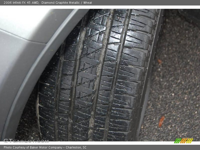 Diamond Graphite Metallic / Wheat 2006 Infiniti FX 45 AWD