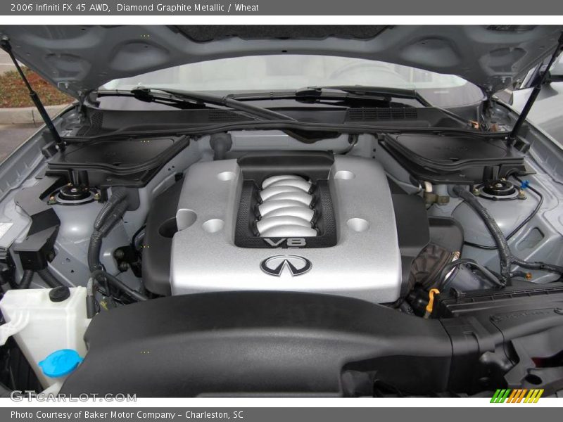 Diamond Graphite Metallic / Wheat 2006 Infiniti FX 45 AWD
