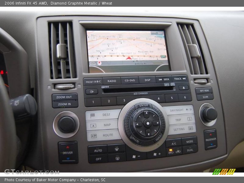 Diamond Graphite Metallic / Wheat 2006 Infiniti FX 45 AWD