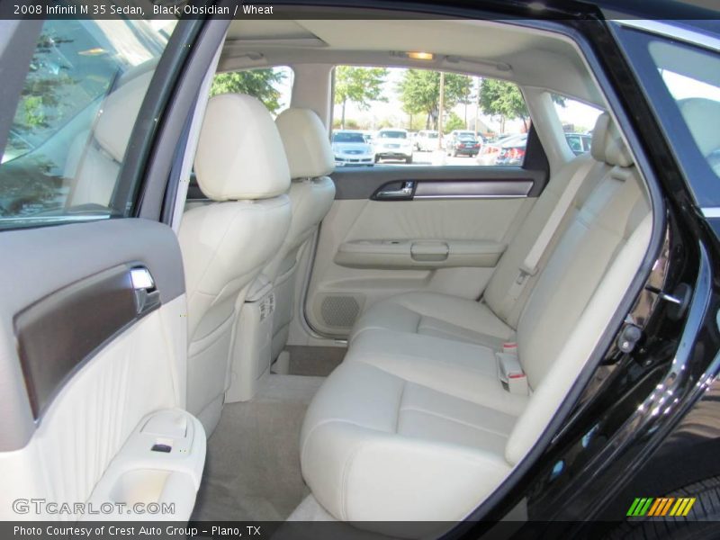 Black Obsidian / Wheat 2008 Infiniti M 35 Sedan