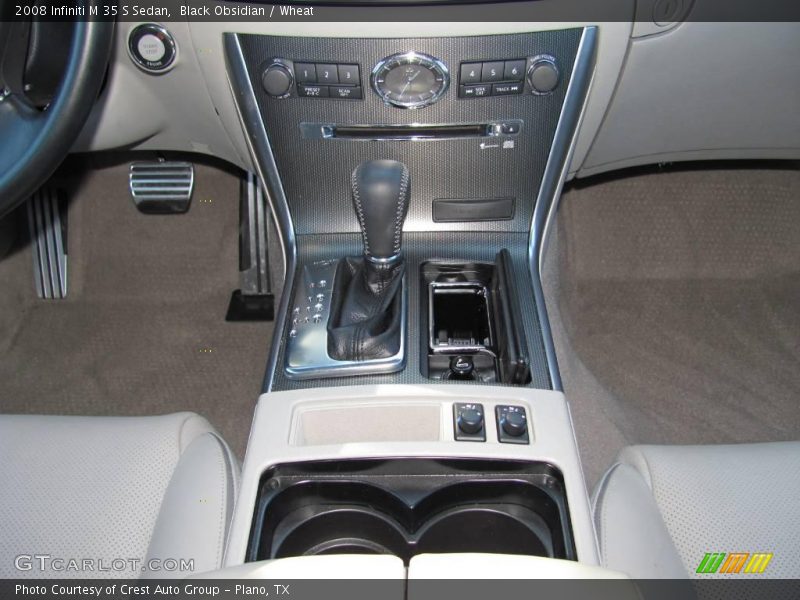Black Obsidian / Wheat 2008 Infiniti M 35 S Sedan