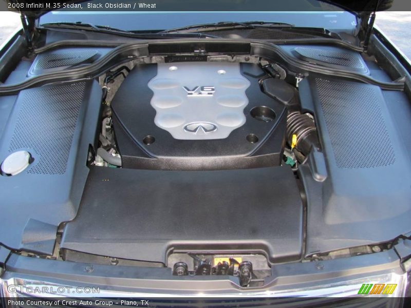 Black Obsidian / Wheat 2008 Infiniti M 35 Sedan