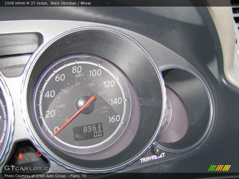 Black Obsidian / Wheat 2008 Infiniti M 35 Sedan