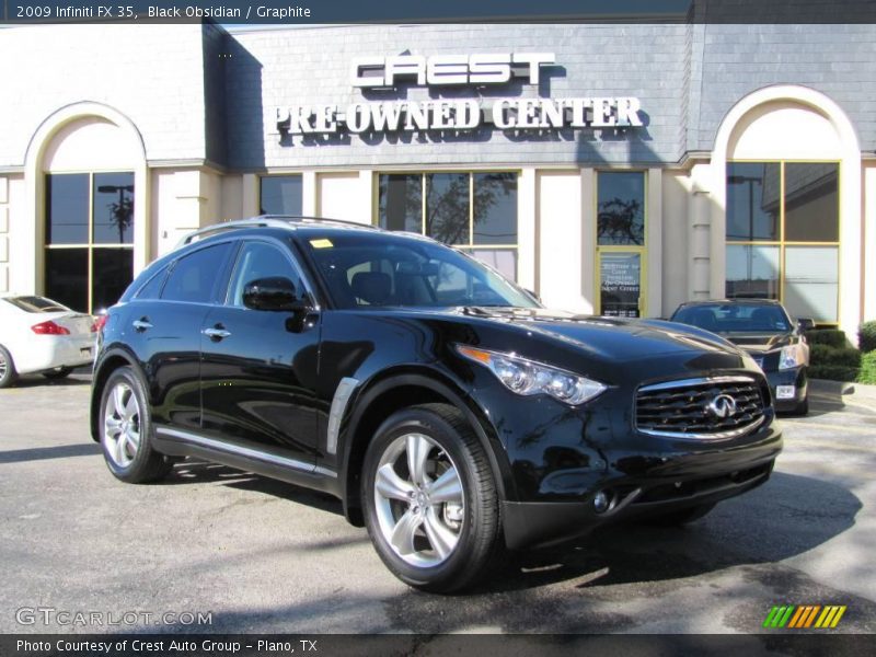 Black Obsidian / Graphite 2009 Infiniti FX 35