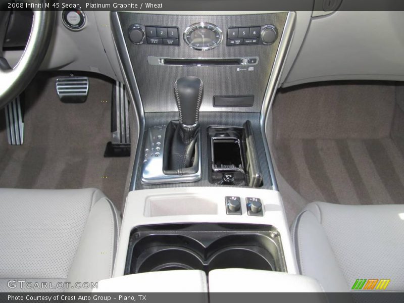 Platinum Graphite / Wheat 2008 Infiniti M 45 Sedan