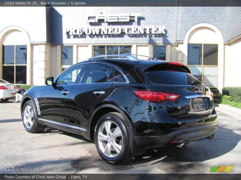 Black Obsidian / Graphite 2009 Infiniti FX 35