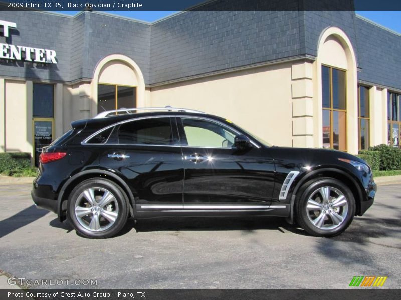 Black Obsidian / Graphite 2009 Infiniti FX 35