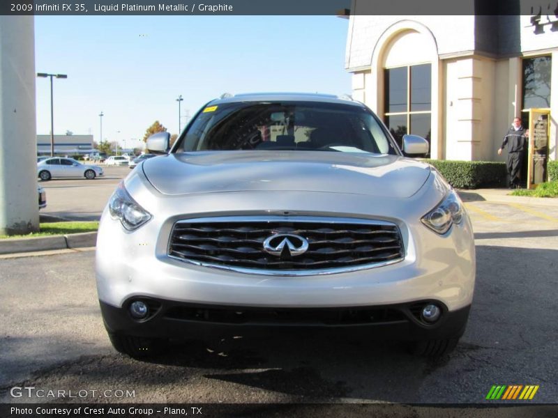 Liquid Platinum Metallic / Graphite 2009 Infiniti FX 35