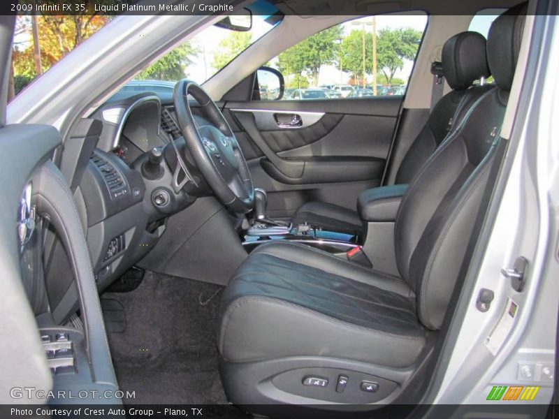 Liquid Platinum Metallic / Graphite 2009 Infiniti FX 35