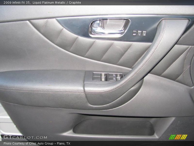 Liquid Platinum Metallic / Graphite 2009 Infiniti FX 35