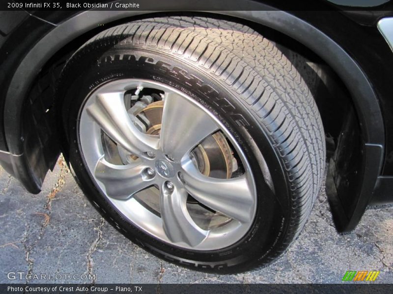 Black Obsidian / Graphite 2009 Infiniti FX 35