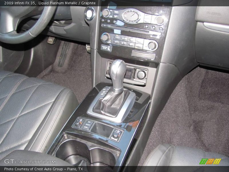 Liquid Platinum Metallic / Graphite 2009 Infiniti FX 35