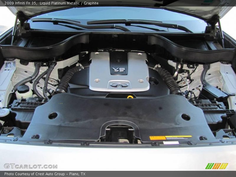 Liquid Platinum Metallic / Graphite 2009 Infiniti FX 35
