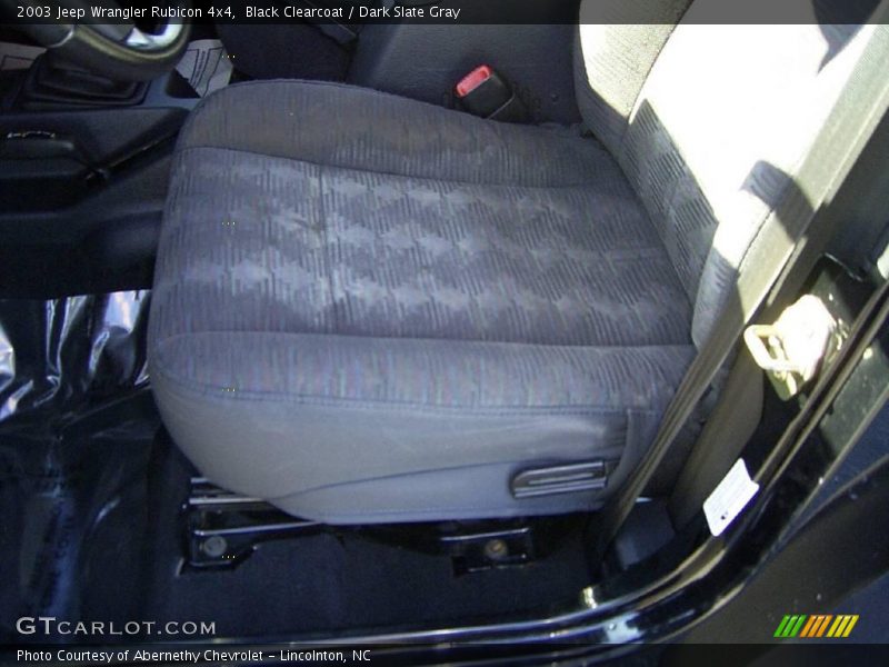 Black Clearcoat / Dark Slate Gray 2003 Jeep Wrangler Rubicon 4x4