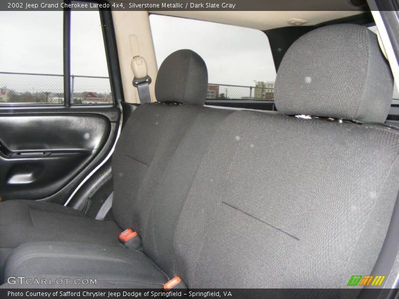 Silverstone Metallic / Dark Slate Gray 2002 Jeep Grand Cherokee Laredo 4x4