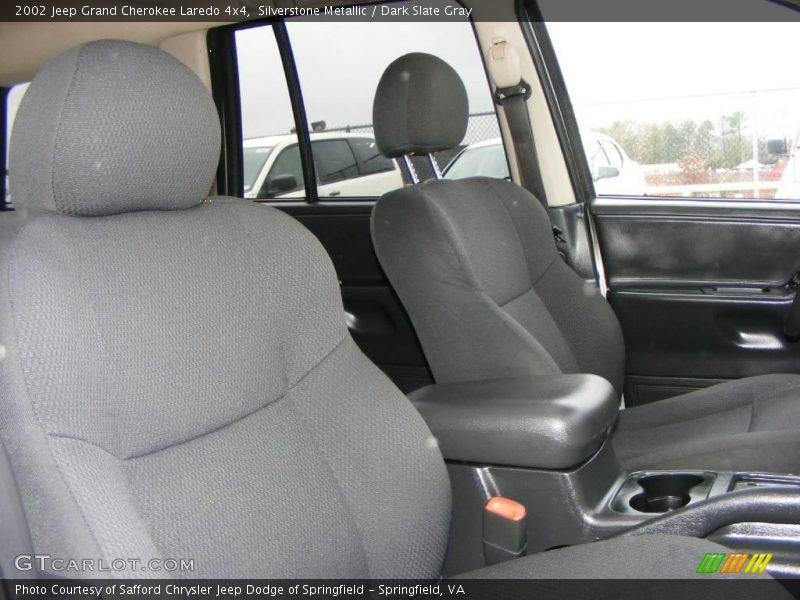 Silverstone Metallic / Dark Slate Gray 2002 Jeep Grand Cherokee Laredo 4x4