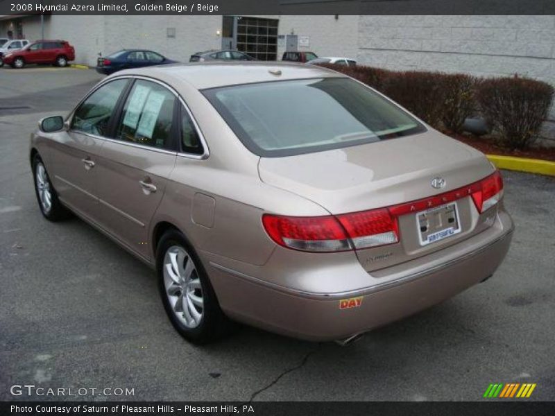 Golden Beige / Beige 2008 Hyundai Azera Limited
