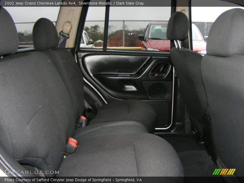 Silverstone Metallic / Dark Slate Gray 2002 Jeep Grand Cherokee Laredo 4x4