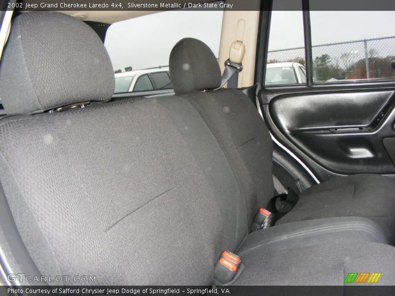 Silverstone Metallic / Dark Slate Gray 2002 Jeep Grand Cherokee Laredo 4x4