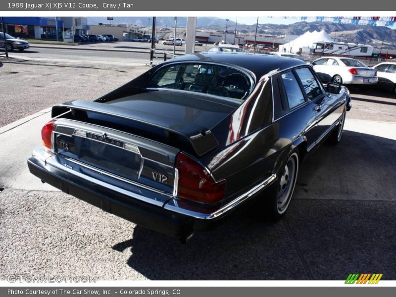 Gray / Tan 1988 Jaguar XJ XJS V12 Coupe