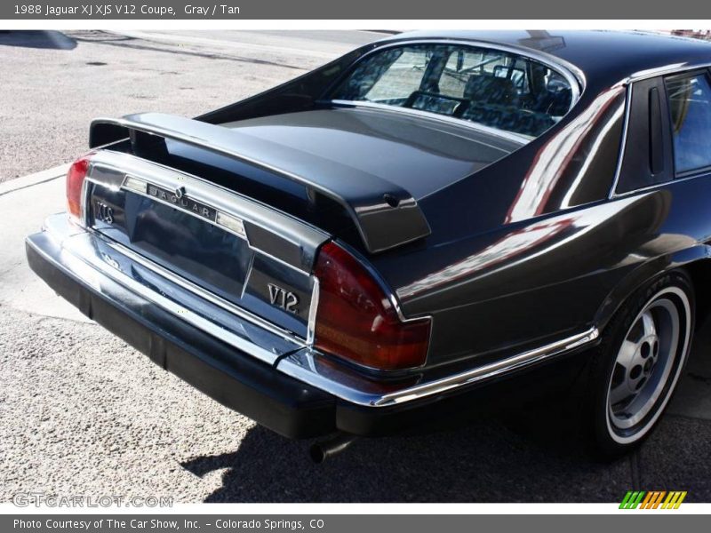 Gray / Tan 1988 Jaguar XJ XJS V12 Coupe