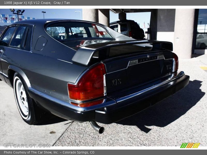Gray / Tan 1988 Jaguar XJ XJS V12 Coupe
