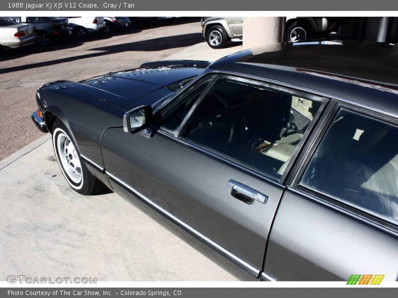 Gray / Tan 1988 Jaguar XJ XJS V12 Coupe