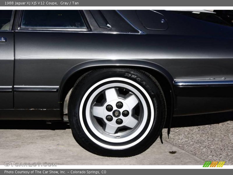 Gray / Tan 1988 Jaguar XJ XJS V12 Coupe