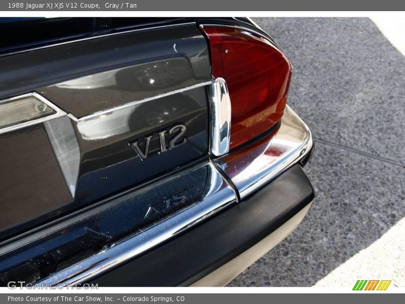 Gray / Tan 1988 Jaguar XJ XJS V12 Coupe