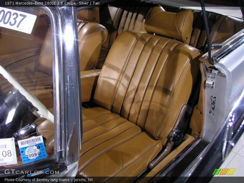 Silver / Tan 1971 Mercedes-Benz 280SE 3.5 Coupe