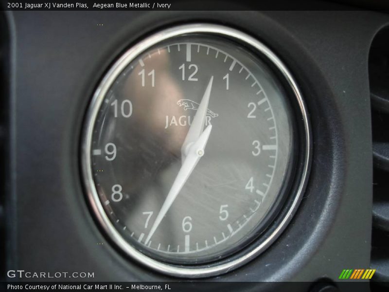 Aegean Blue Metallic / Ivory 2001 Jaguar XJ Vanden Plas