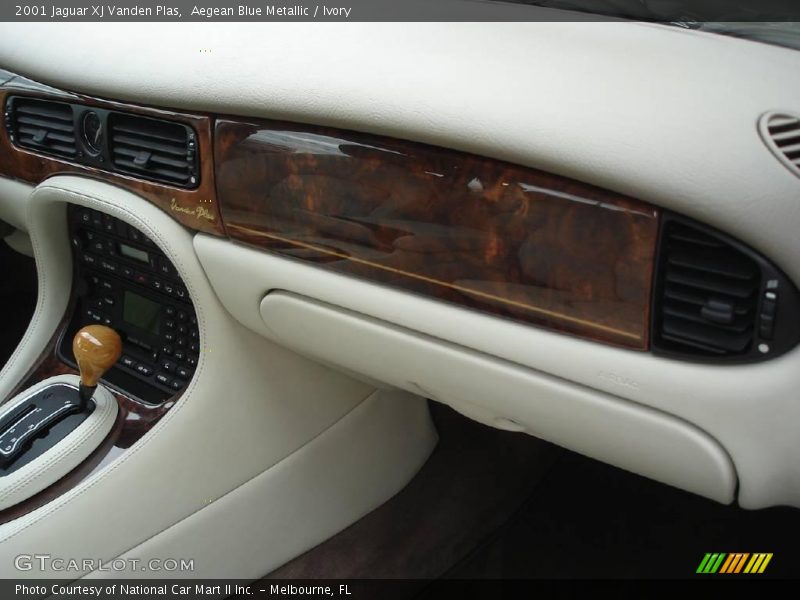 Aegean Blue Metallic / Ivory 2001 Jaguar XJ Vanden Plas