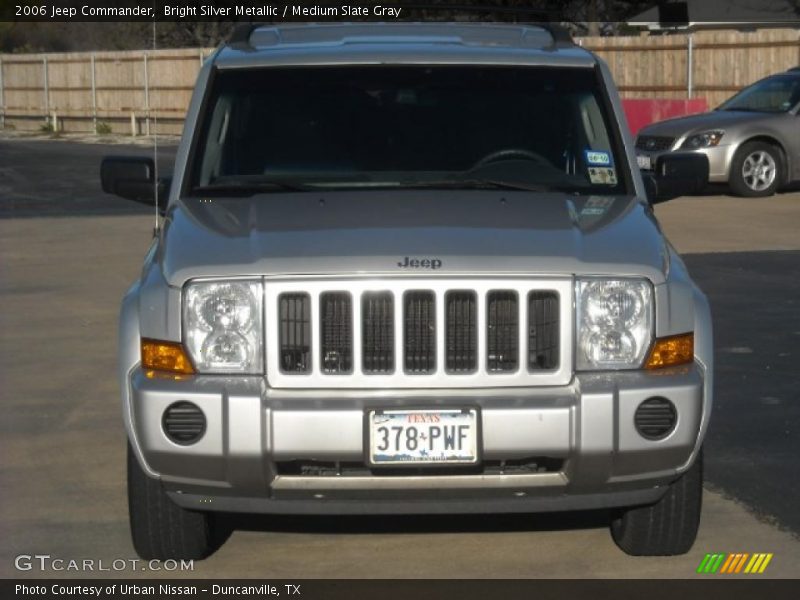 Bright Silver Metallic / Medium Slate Gray 2006 Jeep Commander