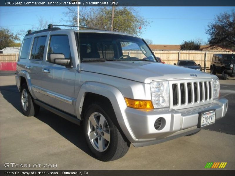 Bright Silver Metallic / Medium Slate Gray 2006 Jeep Commander