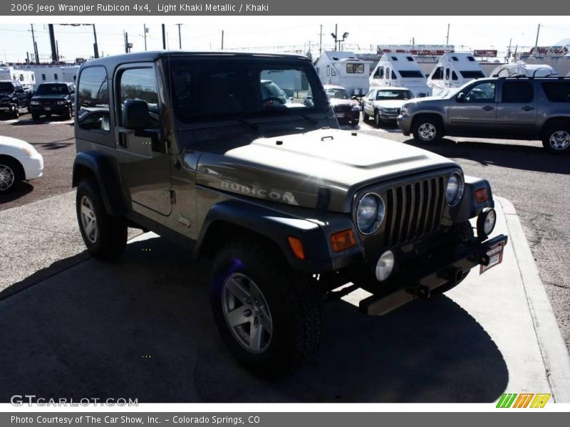 Light Khaki Metallic / Khaki 2006 Jeep Wrangler Rubicon 4x4