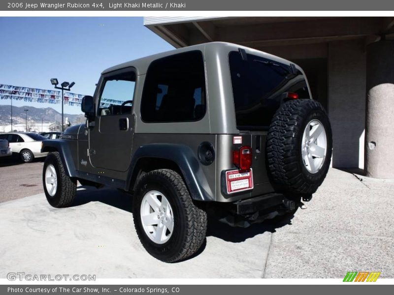 Light Khaki Metallic / Khaki 2006 Jeep Wrangler Rubicon 4x4