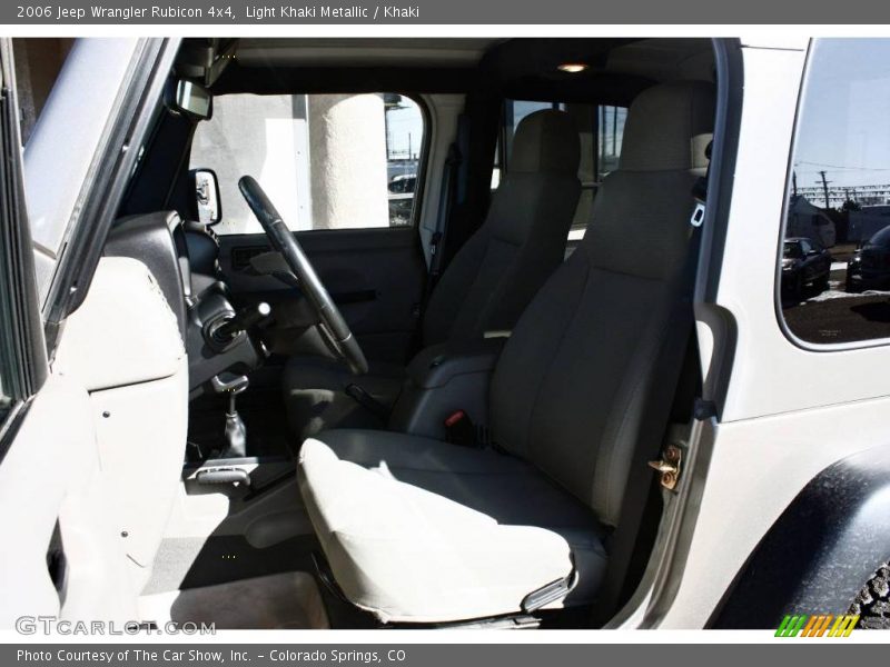 Light Khaki Metallic / Khaki 2006 Jeep Wrangler Rubicon 4x4