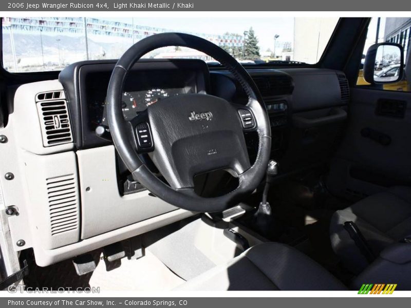 Light Khaki Metallic / Khaki 2006 Jeep Wrangler Rubicon 4x4