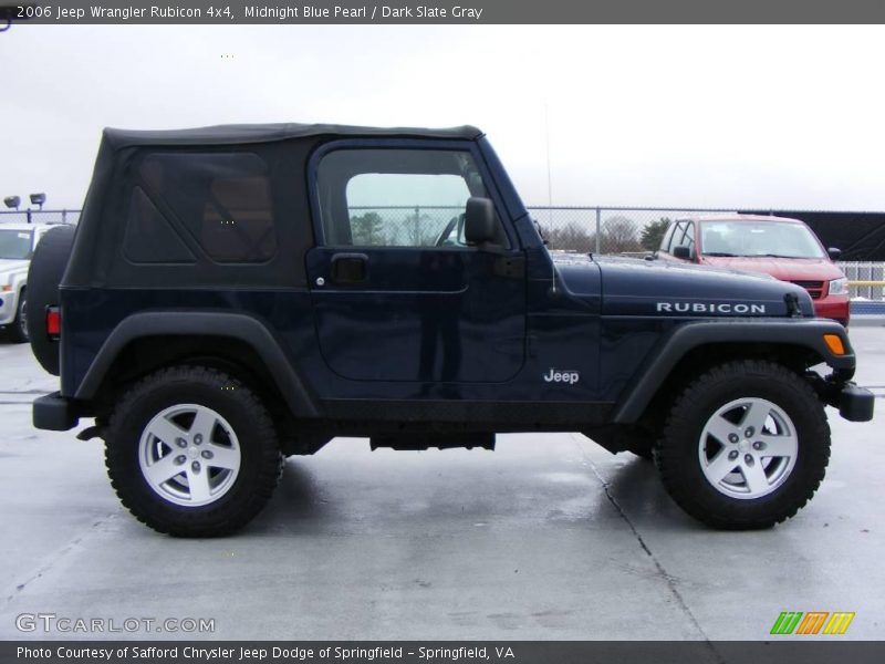 Midnight Blue Pearl / Dark Slate Gray 2006 Jeep Wrangler Rubicon 4x4