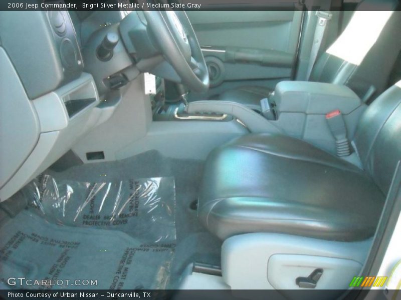 Bright Silver Metallic / Medium Slate Gray 2006 Jeep Commander