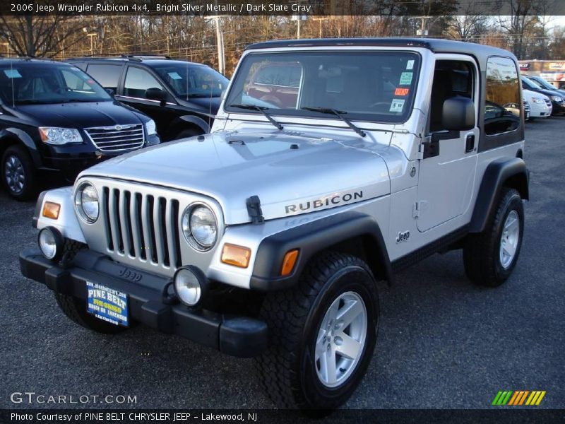 Bright Silver Metallic / Dark Slate Gray 2006 Jeep Wrangler Rubicon 4x4