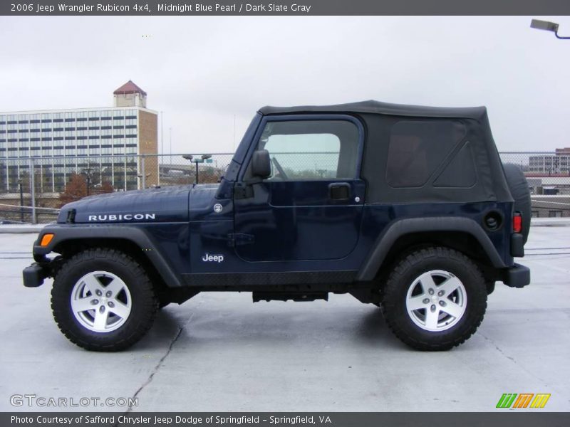 Midnight Blue Pearl / Dark Slate Gray 2006 Jeep Wrangler Rubicon 4x4